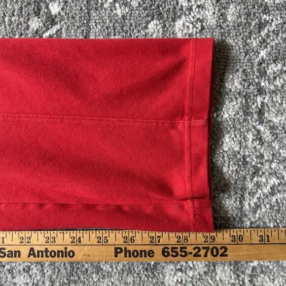 Vintage Polo Ralph Lauren Knit Lounge Pants Men's Large Red Elastic Waist - Picture 8 of 10
